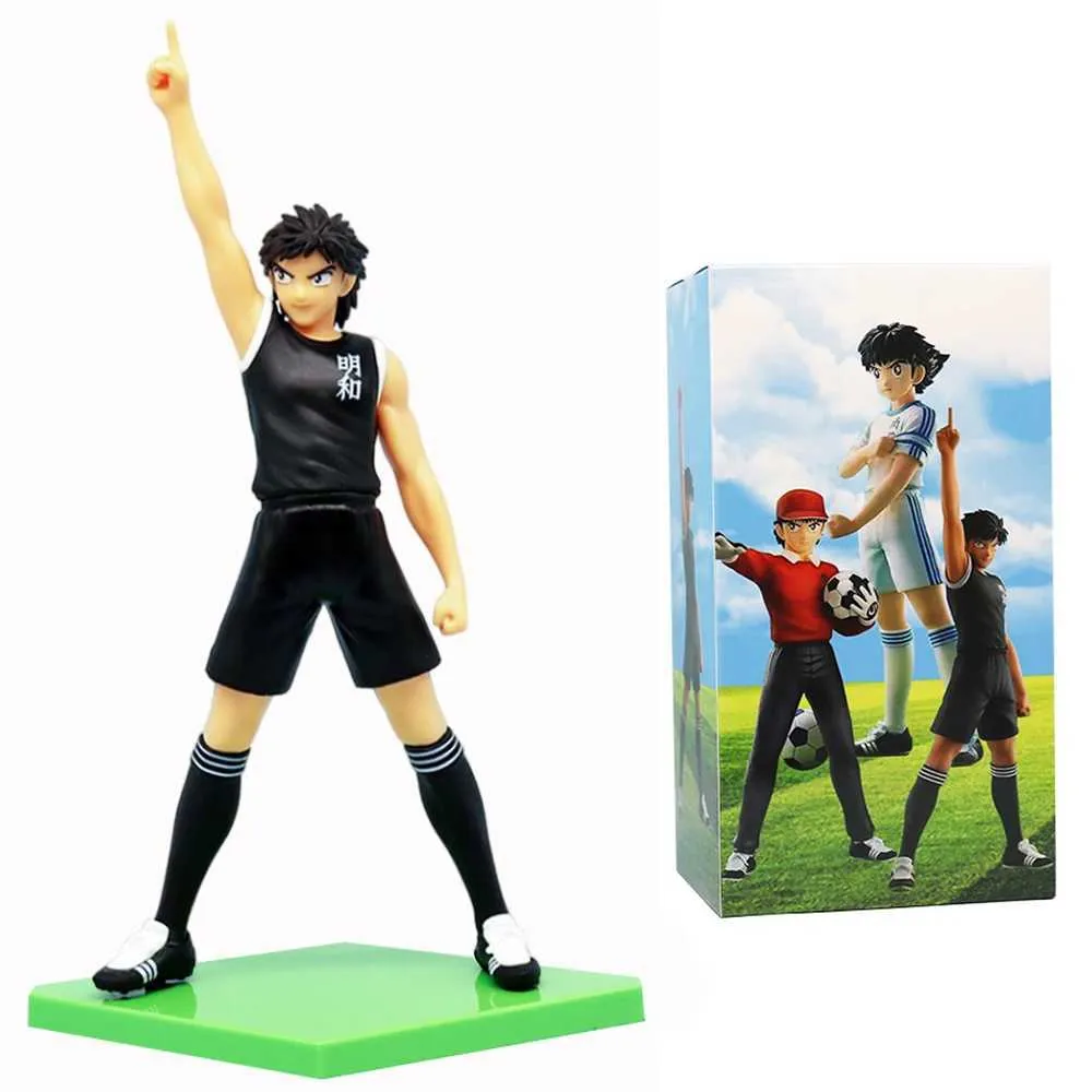 キャプテン翼 PVC アクションフィギュアセット 大空翼、日向小次郎若林