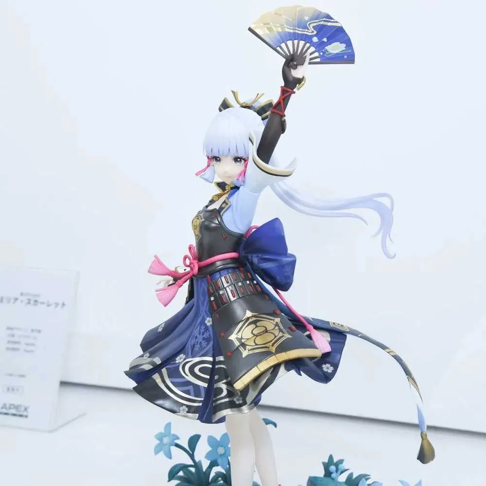 25CM Anime Game Genshin Impact Kamisato Ayaka Figure Egret Shuanghua Standing Scene Model Toy Gift Collection Action Figure 25CM Anime Game Genshin Impact Kamisato Ayaka Figure Egret Shuanghua Standing Scene Model Toy Gift Collection Action Figure