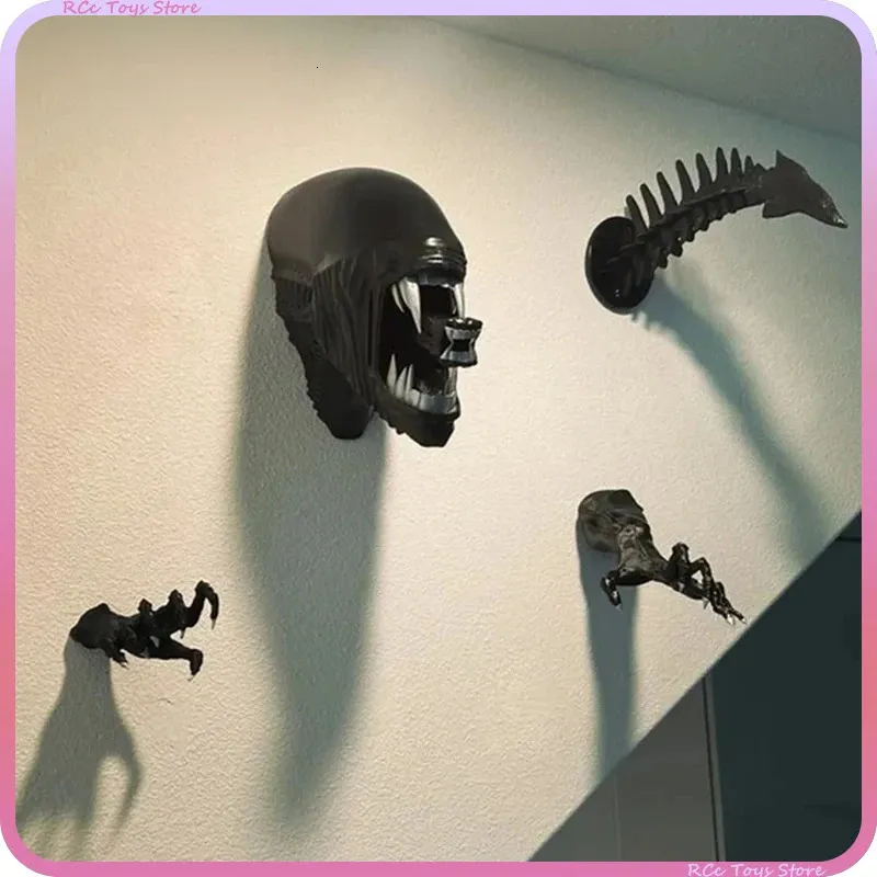 Aliens Toys: Romulus Xenomorph Action Figure Facehugger Wall Hanging ...