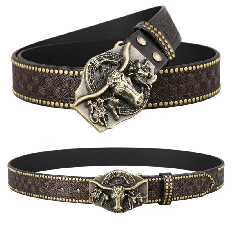Mens Western Belts And Buckles, Western Style Denim From Nan05