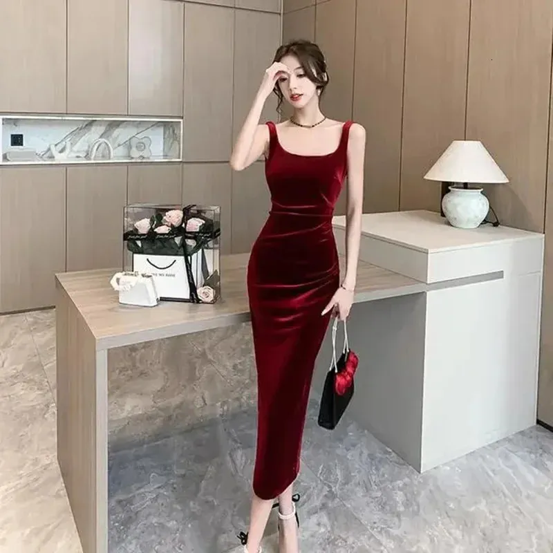 slim fit dress slacks Long Sleeve Fitted Open Back Train Evening Velvet Gown JA425 by Jessica Angel Black / 3X