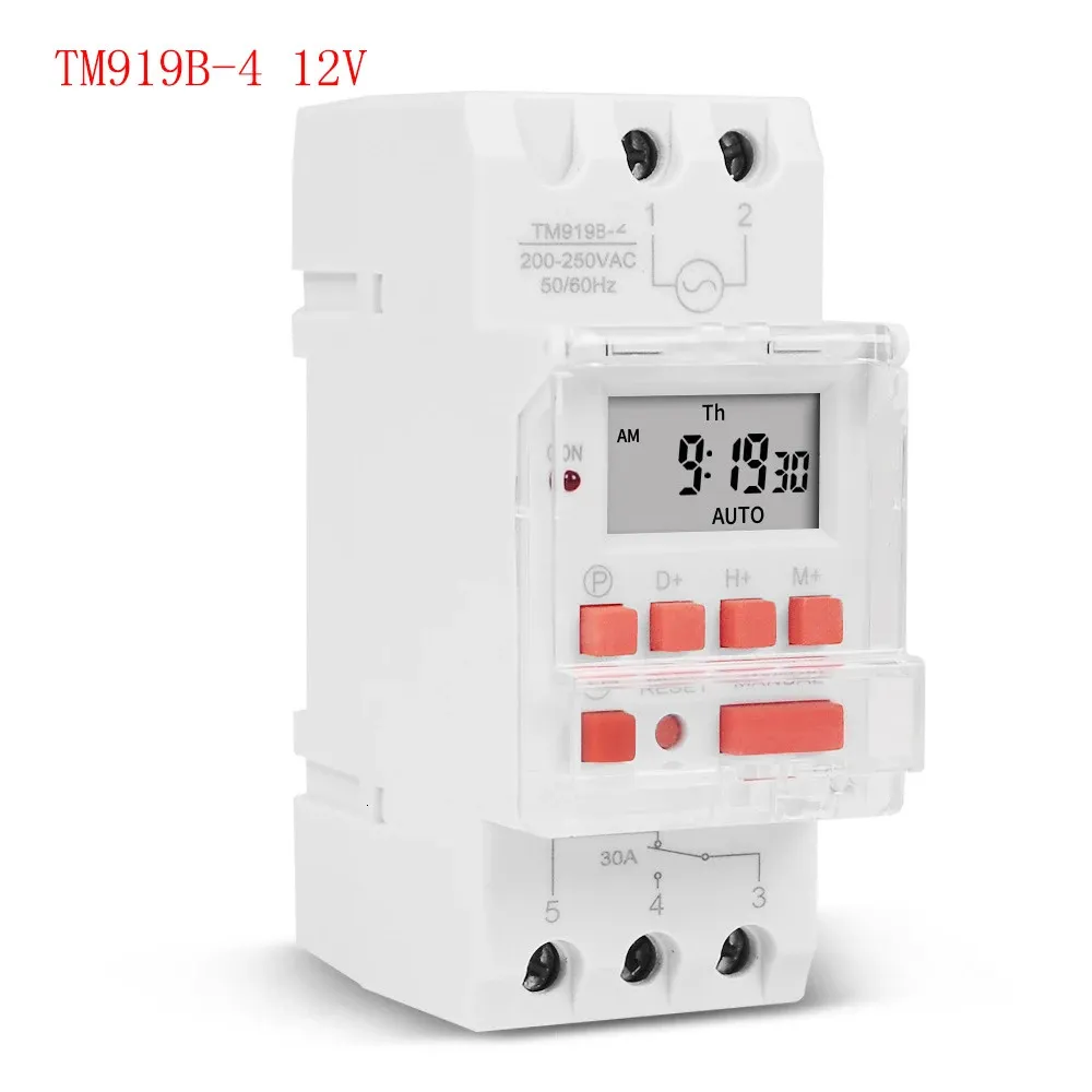 Digital Timer Switch - Programmable Cycle Timing Controller for Lights ...