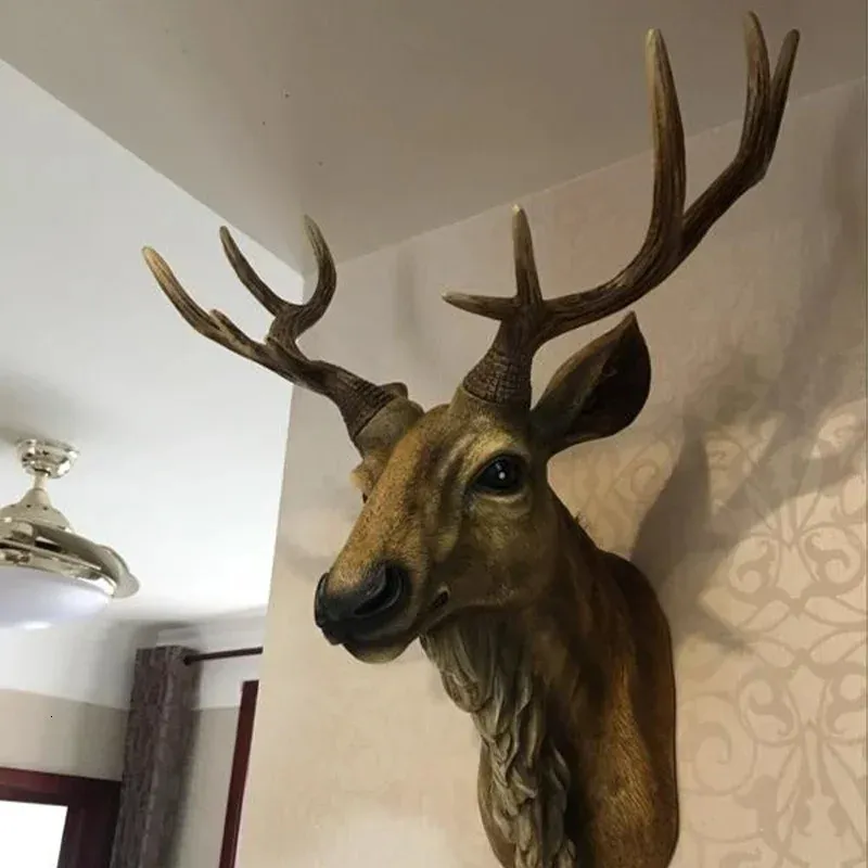 Wall Charmers Large Gold Lion Head
