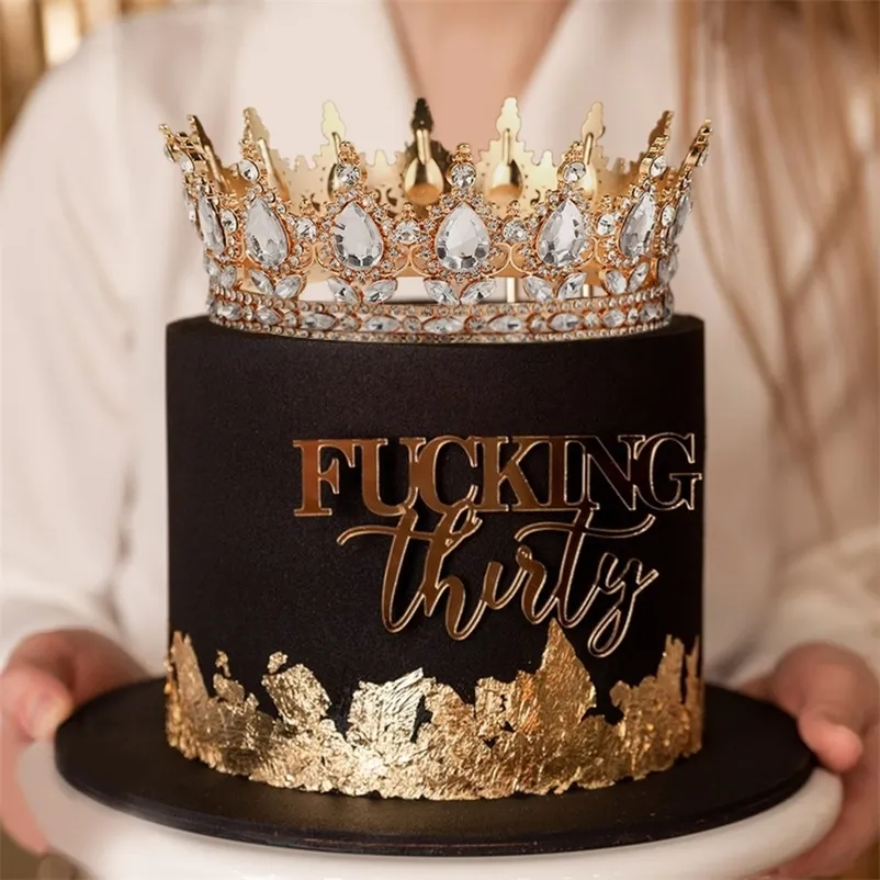 Large Crown Cake Topper For Adult S Boy Girl Birthday... From ...
