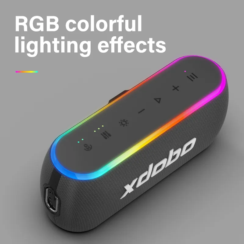 Xdobo X8 Iii Wireless Bluetooth Speaker 60w Rgb Led Stereo Sound_voghion.com