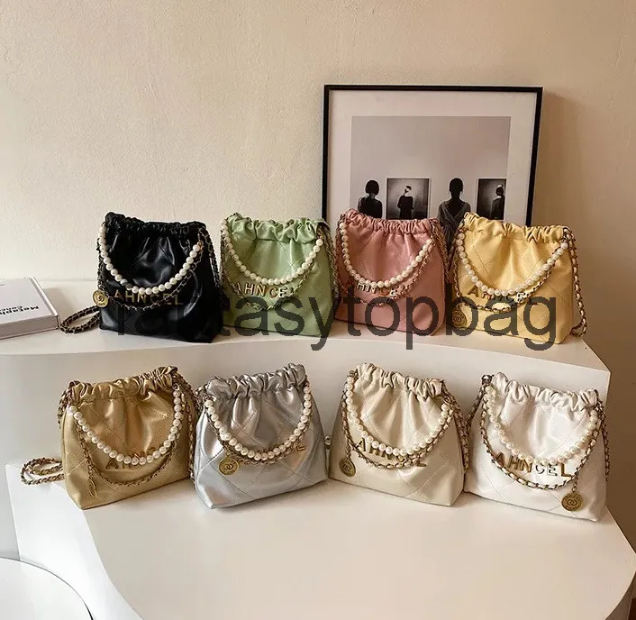 AAA Bags: Chic Small Crossbody Bag With Chain And Pearl Detail