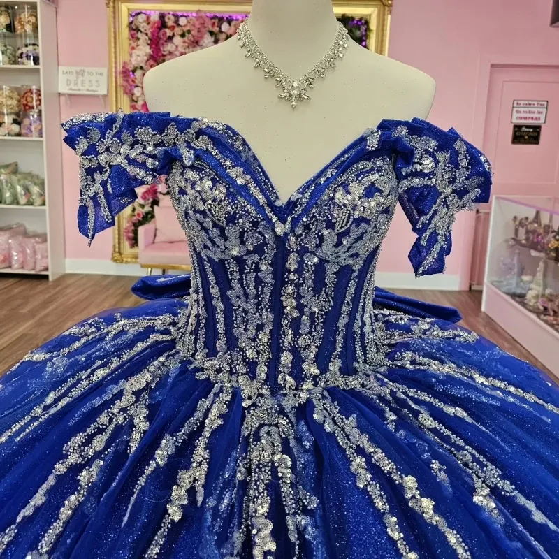 royal blue quinceanera dresses with butterflies Gold Glitter Butterfly and Blue Dress Quinceanera Laser Cut Invitation –  Invitations by Luis Sanchez main image 1