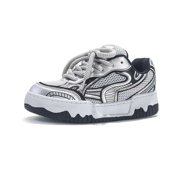 Jifffly Bread Men 2025 New Summer Ins Trend Versatile Korean Fashion Couple Casual Shoes Women Designer Shoes_voghion.com