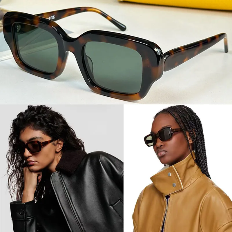 Mesn Rectangular Slim Sunglasses 40158 Fashionable... From  display picture 1