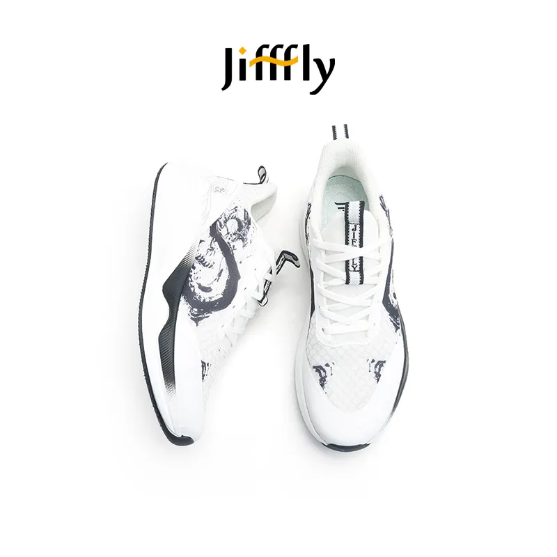 Jifffly Heren Hardloopschoenen 2025 Zomer Nieuw Mesh Oppervlakte Veelzijdig Schokbestendig Antislip Lichtgewicht Casual Sportschoenen_voghion.com