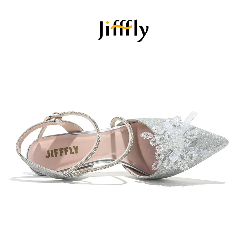 High Heels, spitze, trendige Damenschuhe, modische Ledersandalen, Bankettschuhe, elegante Abendschuhe, hochwertige Single-Sandalen_voghion.com