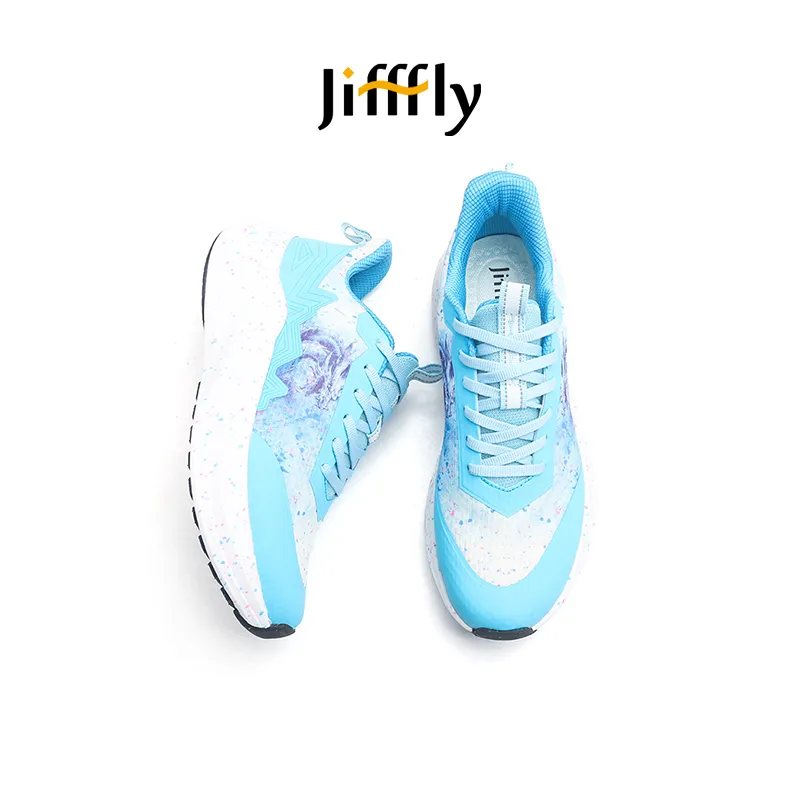 Jifffly Heren Hardloopschoenen 2025 Zomer Nieuw Mesh Oppervlakte Veelzijdig Schokbestendig Antislip Lichtgewicht Casual Sportschoenen_voghion.com