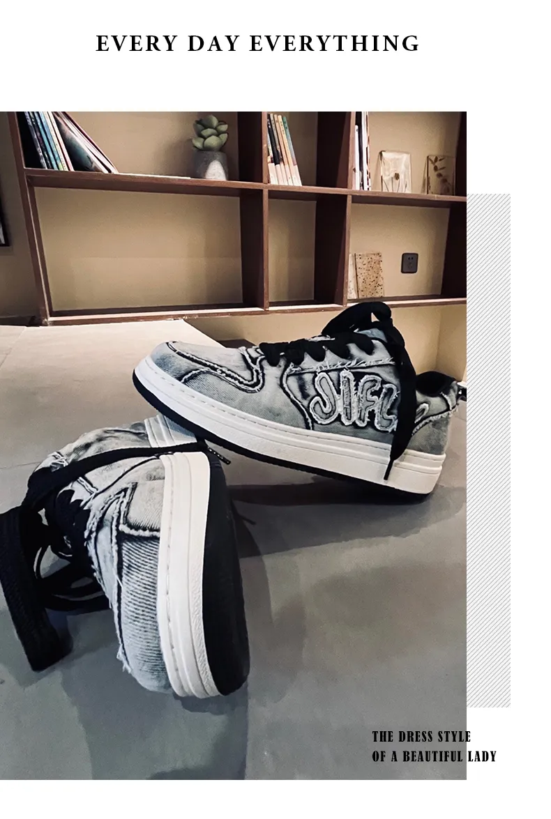 Jifffly Men's And Women's Sneakers Thick Bottom Casual Shoes For Couples 2025 Summer New Model_voghion.com