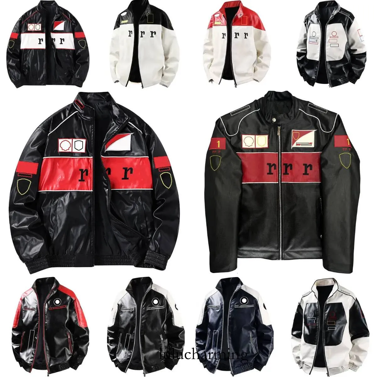 2025 F1 New High Street Men Leather Jacket Formula 1... From ...