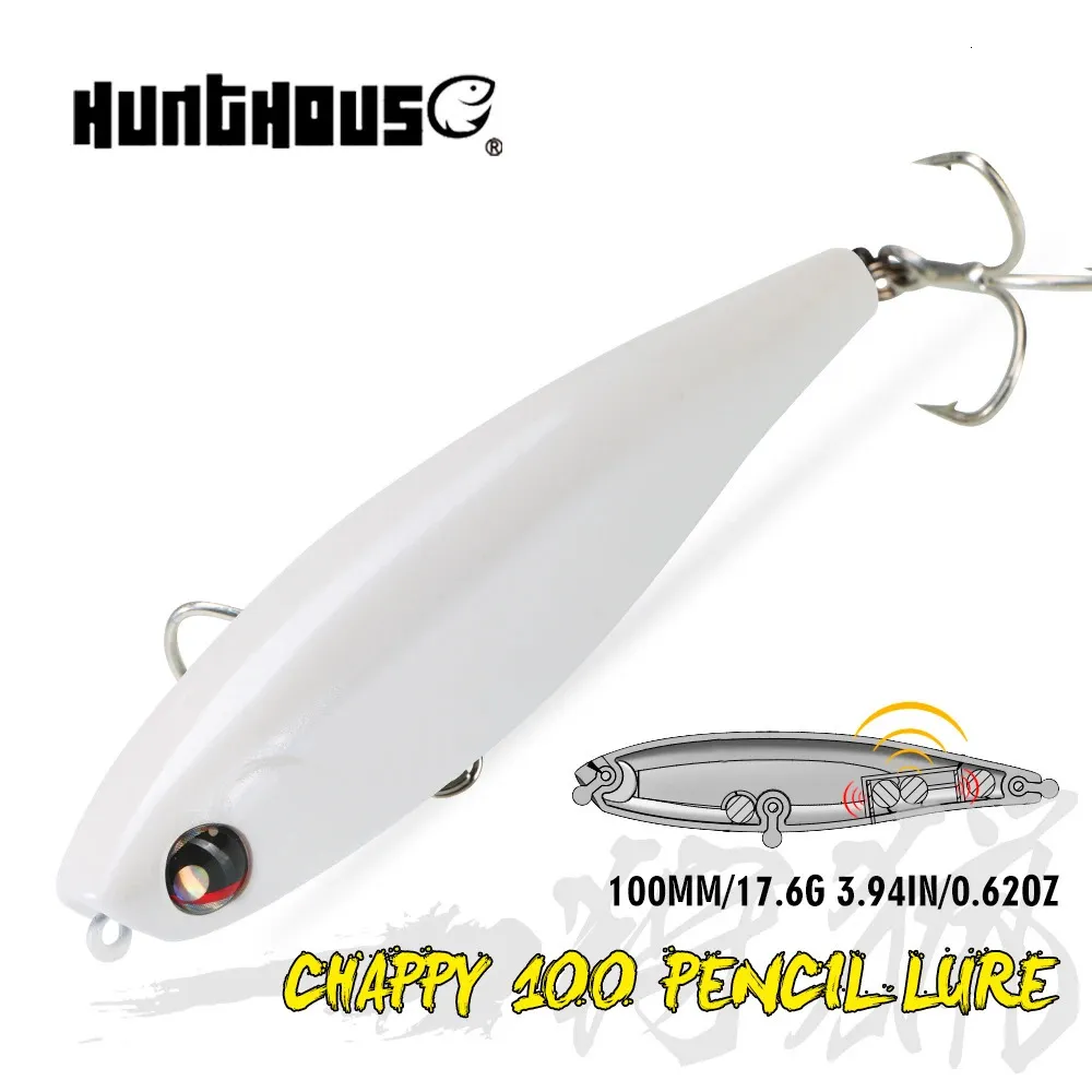 Hunthouse Topwater Pencil Minnow   Floating Rattle... 