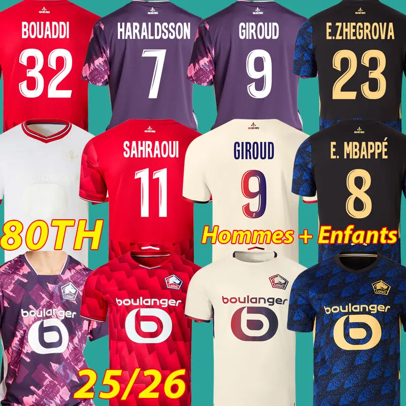 Maillot LOSC Lille 2025-2026 Third – N°19 Fernandez-Pardo – Taille S (New Balance)