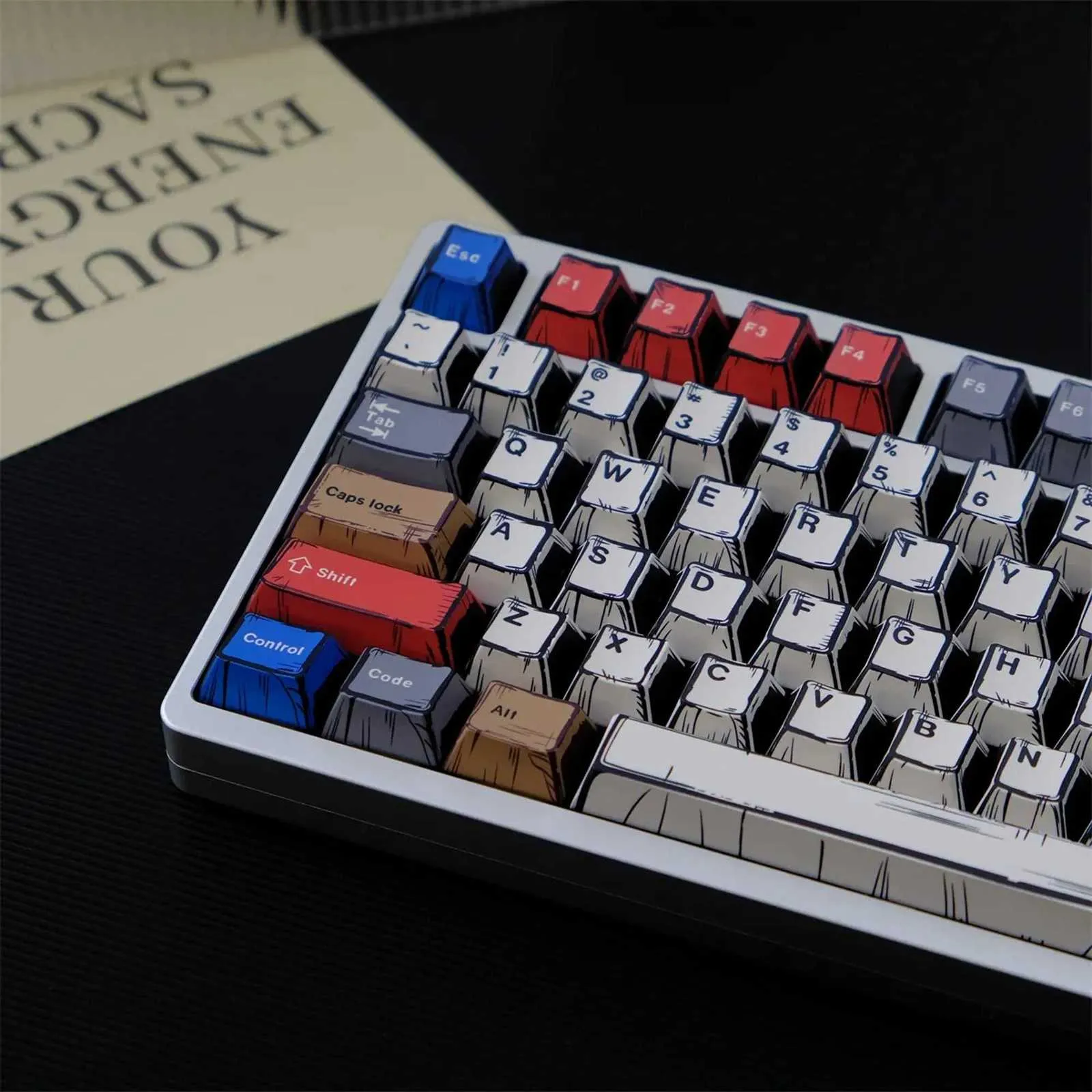 Comic Style Keycaps Cherry Profile 150 Keys Anime... From Daya861, $16. ...