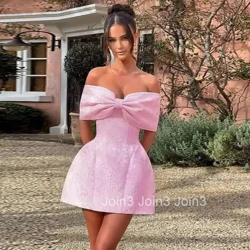 delicate destiny light blue jacquard strapless mini dress A-line with Waist Wrap – Elegant Backless Party Dress for Women Floral jacquard Red Dress | Aqua OldFavorites slip strips Size:8/10