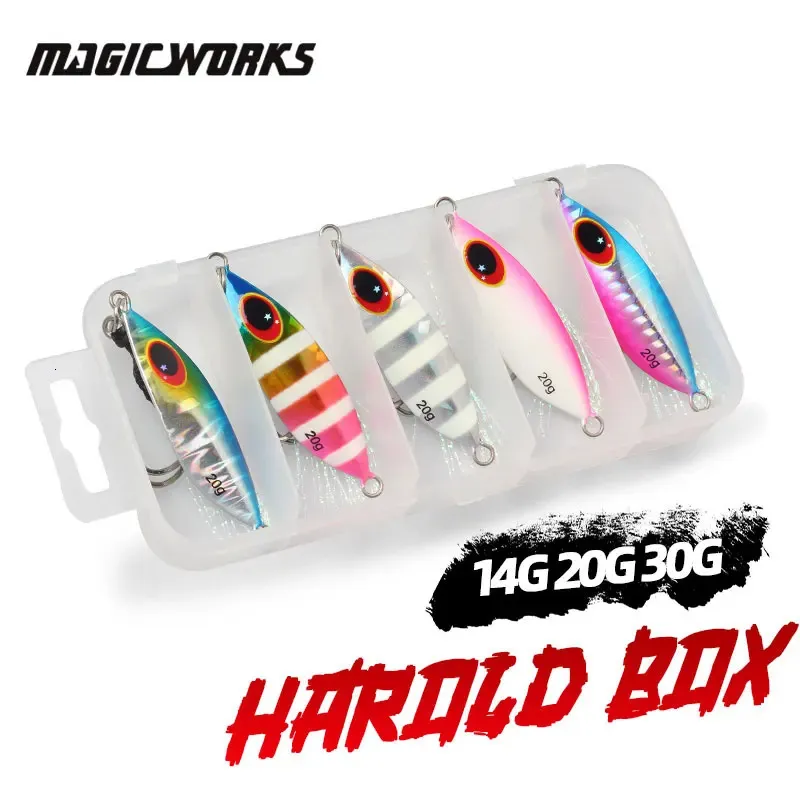 Magic Works Saltwater Jig Fishing Lures Set   Soft... 