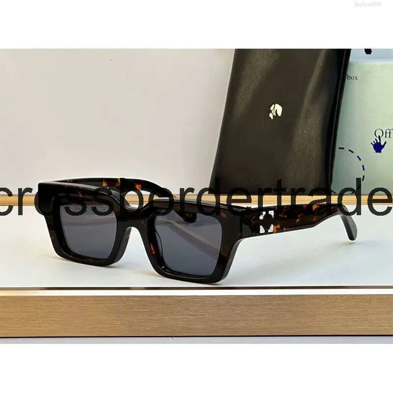 Off white sunglasses men's designer full PC frame UV400 protection
