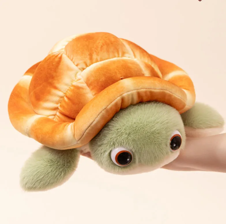 Peluche Capibara Con Tartaruga Verde 25cm - Morbido Giocattolo Simulazione Per Bambini, Regalo Di Compleanno Originale