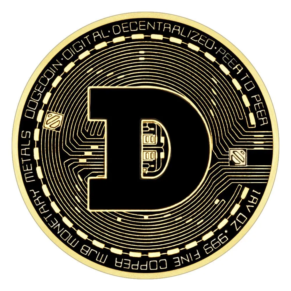 Dogecoin Hatıra Madeni Para Altın Gümüş Kaplama Köpek Metal Jetonu  |Koleksiyon Hatırası Yi TL448.13 | DHgate