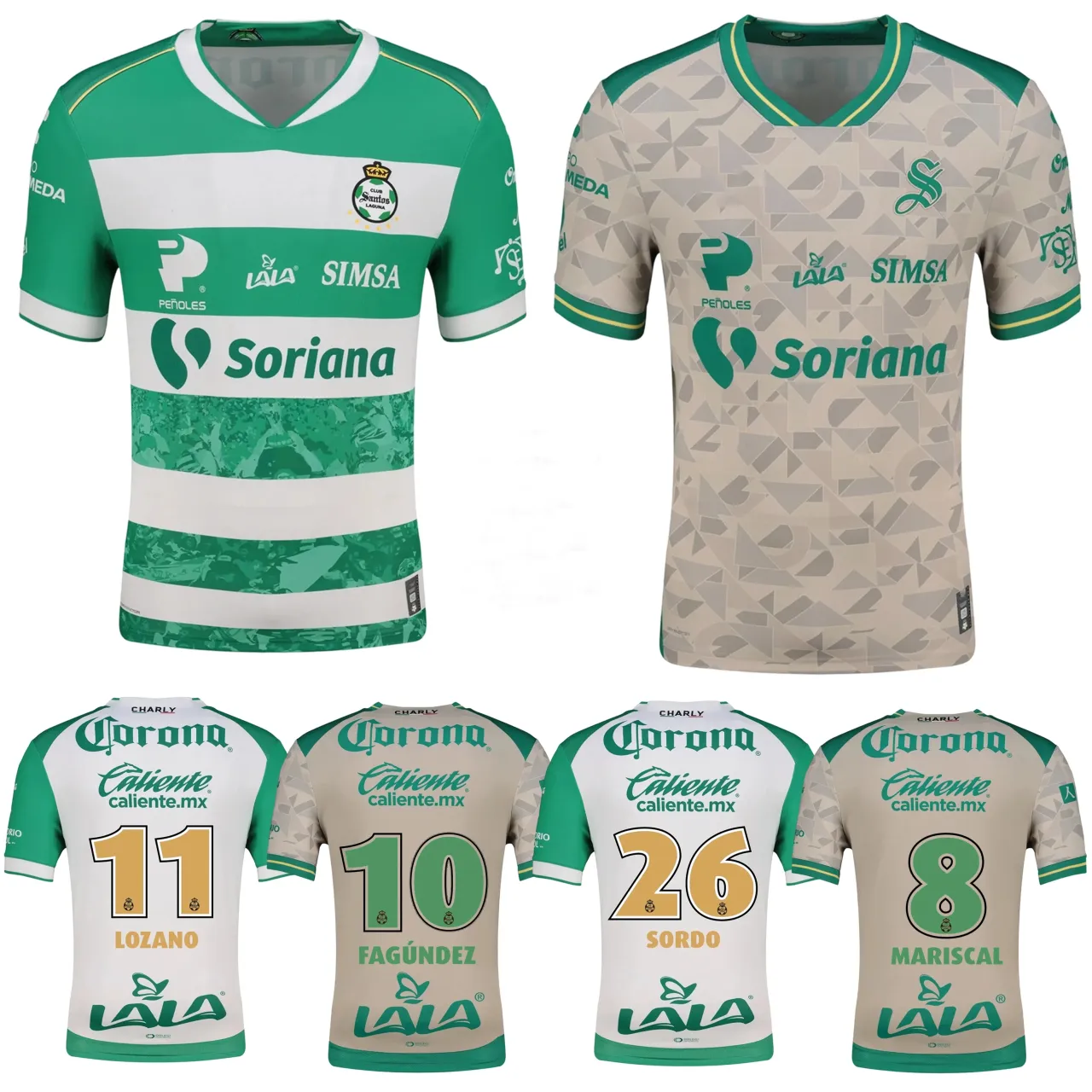 2024 2025 Santos Laguna Jerseys De Fútbol 24 25 Camisetas De