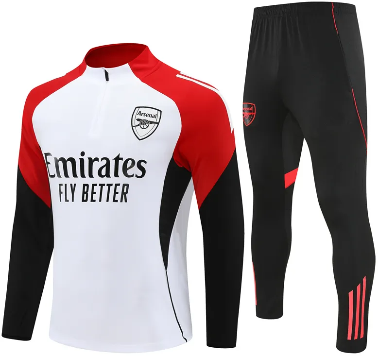 2025 2026 SAKA Arsenal soccer tracksuit unisex polyester long