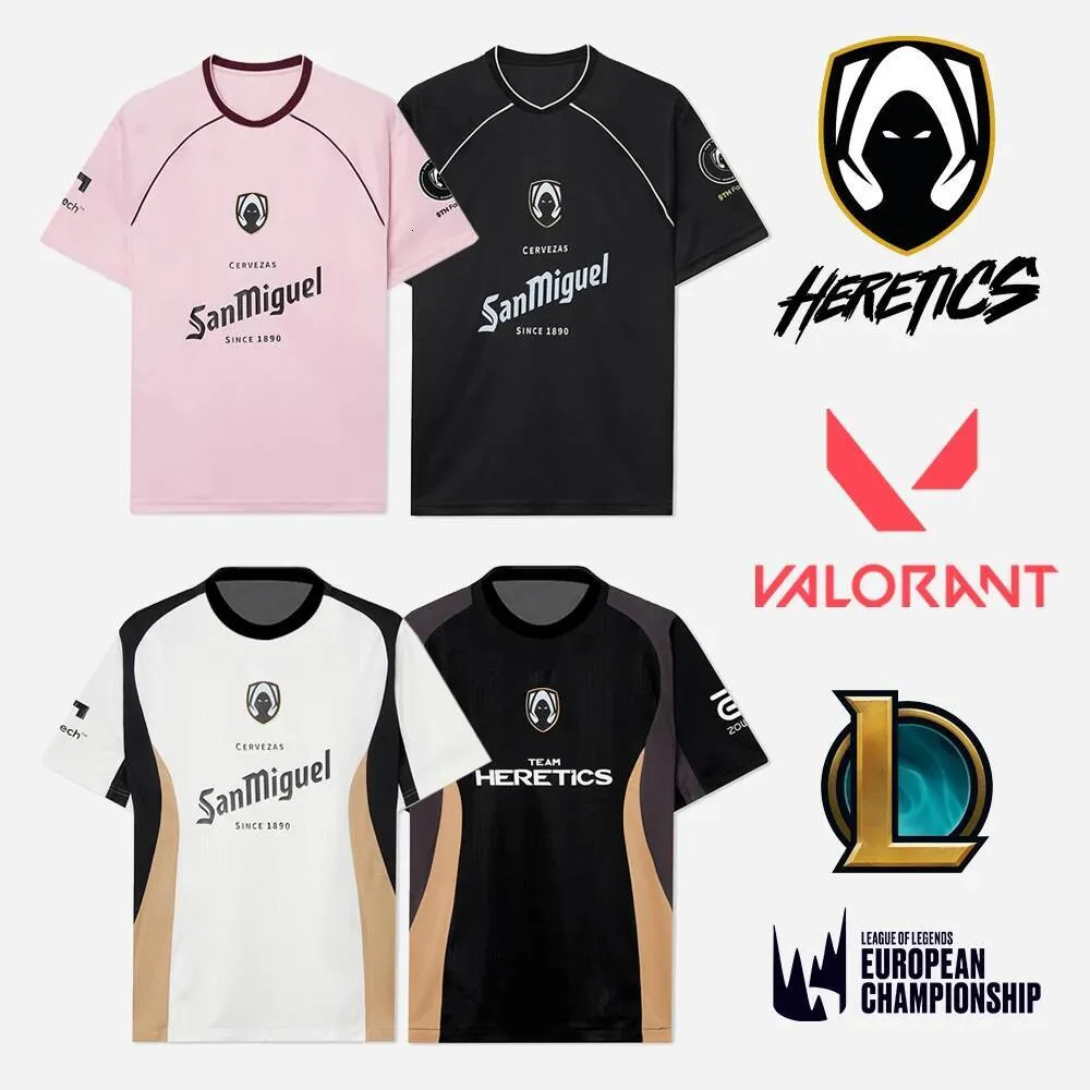 Team Henics Heretics ESports Club 2025 Maglie Di Lec Valorant Pro