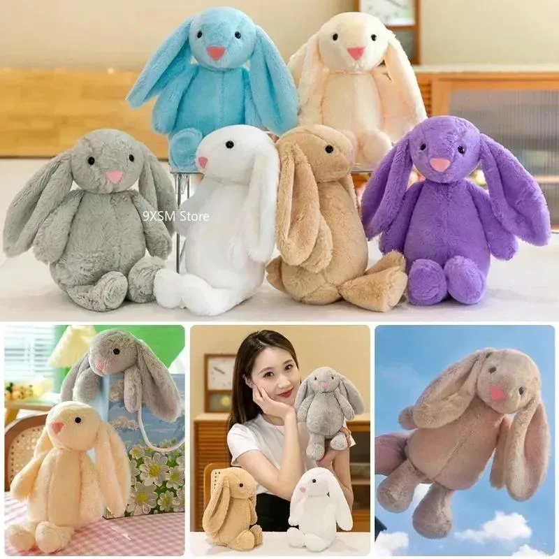 Cute Plush Bunny Rabbit Toy: 25cm Long Ear Soft Stuffed Animal Doll ...