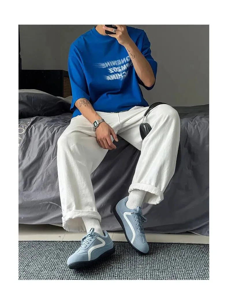 Men's Sneakers Spring Autumn 2025 New Lightweight Comfortable Outdoor Non Slip Casual Shoes Fashion Cross Tied Soft Sole_voghion.com