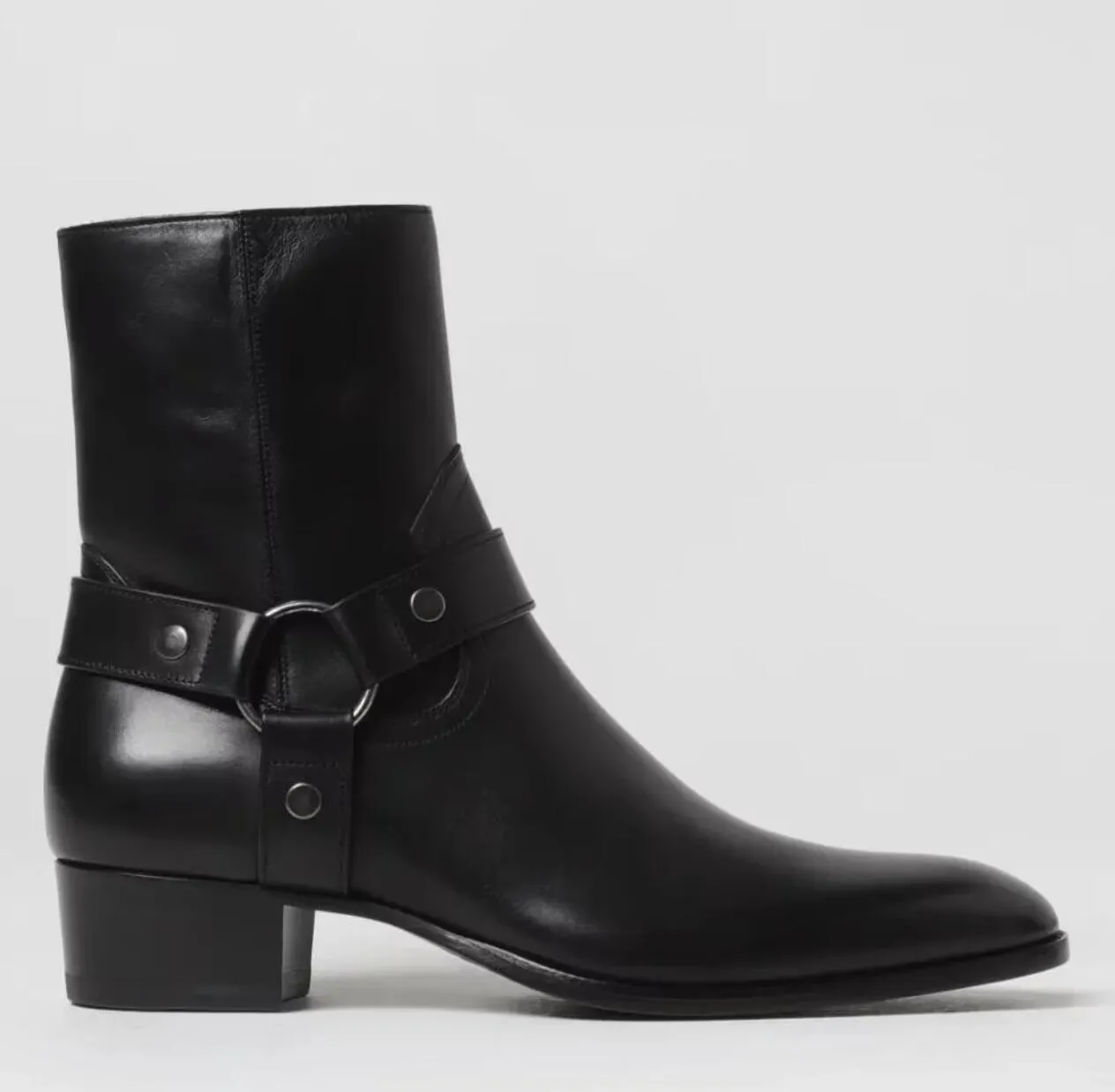 Yves Saint Laurent Wyatt Boots: Suede Calf Leather From Factory