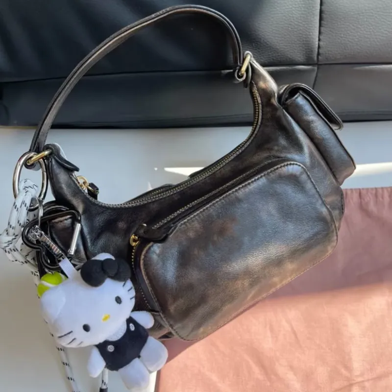7A Quality Bags Leather Hobo Shoulder Bag Designer... From  display picture 1