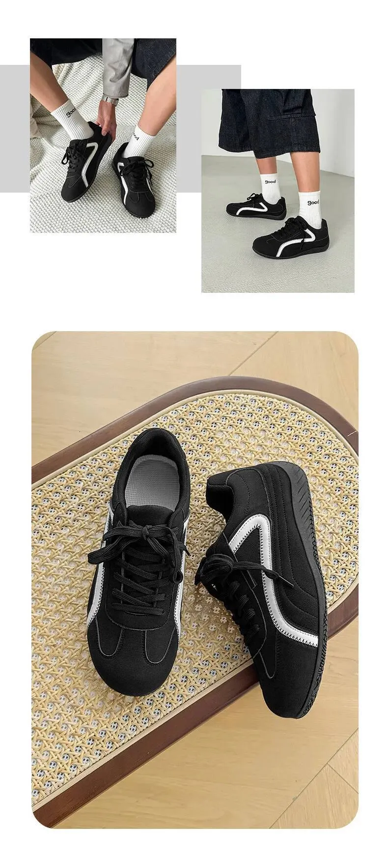 Men's Sneakers Spring Autumn 2025 New Lightweight Comfortable Outdoor Non Slip Casual Shoes Fashion Cross Tied Soft Sole_voghion.com
