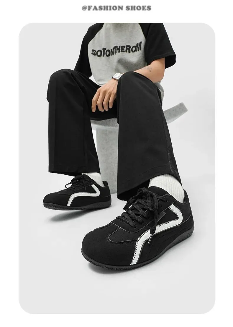 Men's Sneakers Spring Autumn 2025 New Lightweight Comfortable Outdoor Non Slip Casual Shoes Fashion Cross Tied Soft Sole_voghion.com