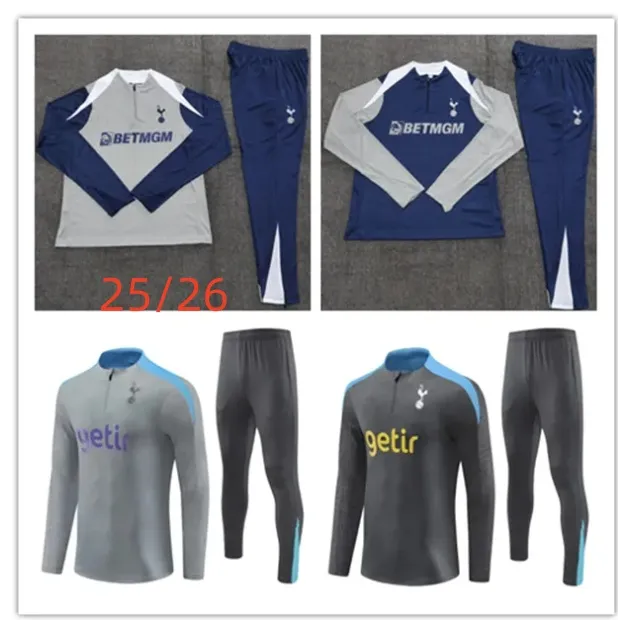 Save Big on Bulk 2024 2025 Football Tracksuit 2025 2026 Spur Tracksuits  Football Training Suit 24 25 26 Spur Tracksuit Soccer Jogging Kit Chandal 
