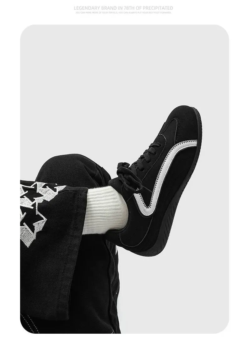 Men's Sneakers Spring Autumn 2025 New Lightweight Comfortable Outdoor Non Slip Casual Shoes Fashion Cross Tied Soft Sole_voghion.com