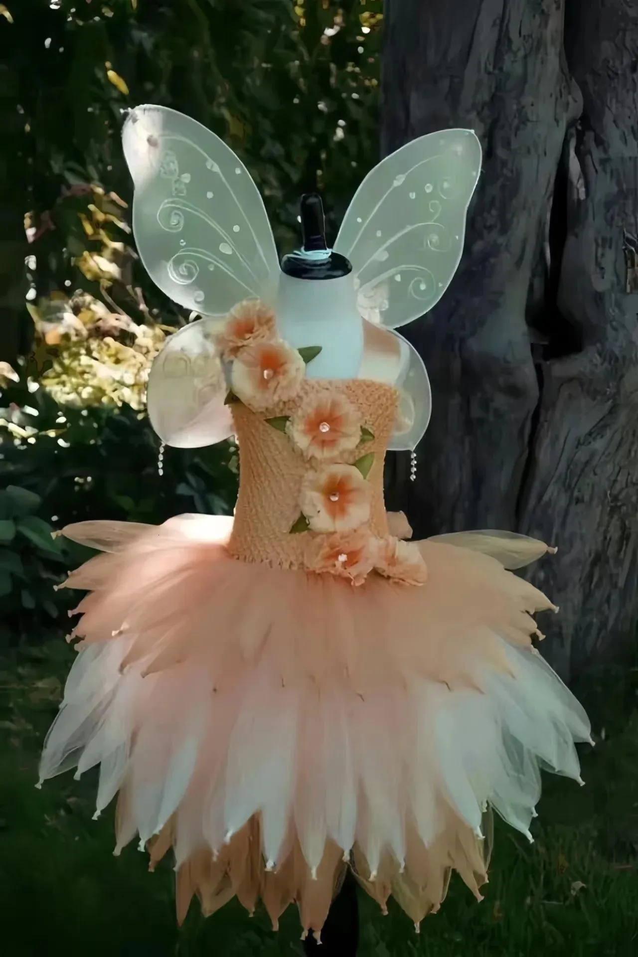 Woodland Fairy Dress For Girls Green Forest... From Huan08, $20.07 |  DHgate.Com