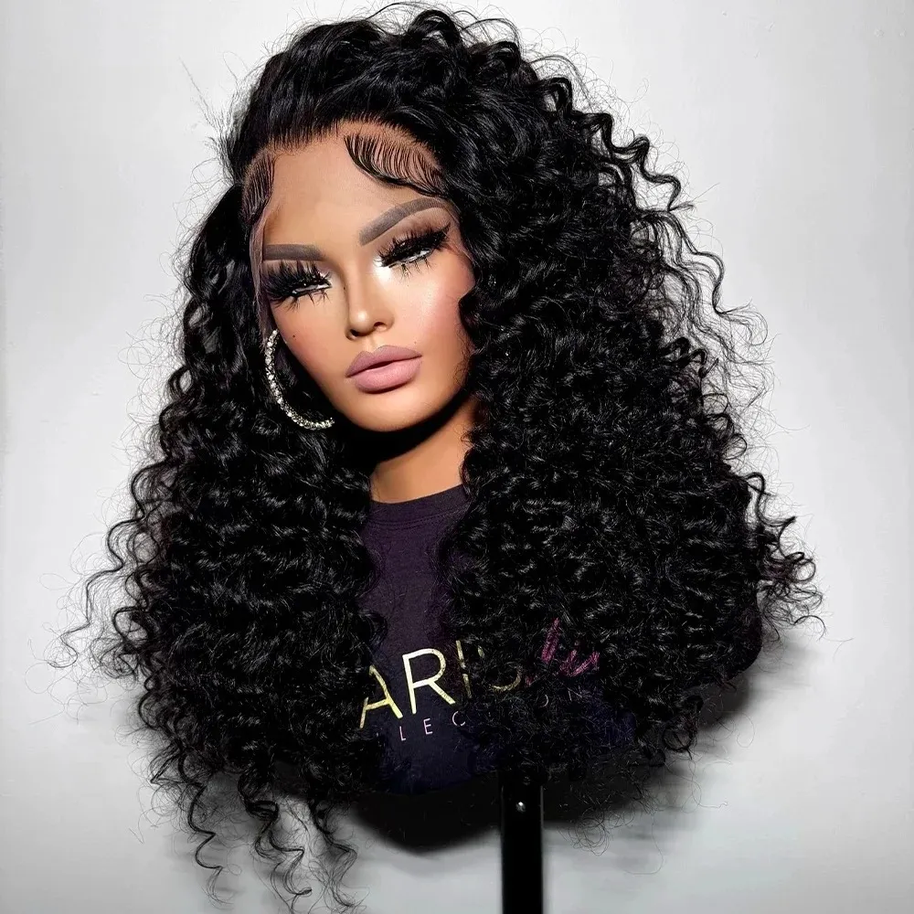 70% OFF HD Lace Water Front Deep Wave Closure – 10″ Curly Glueless Wig for Women – $12.03 Deal