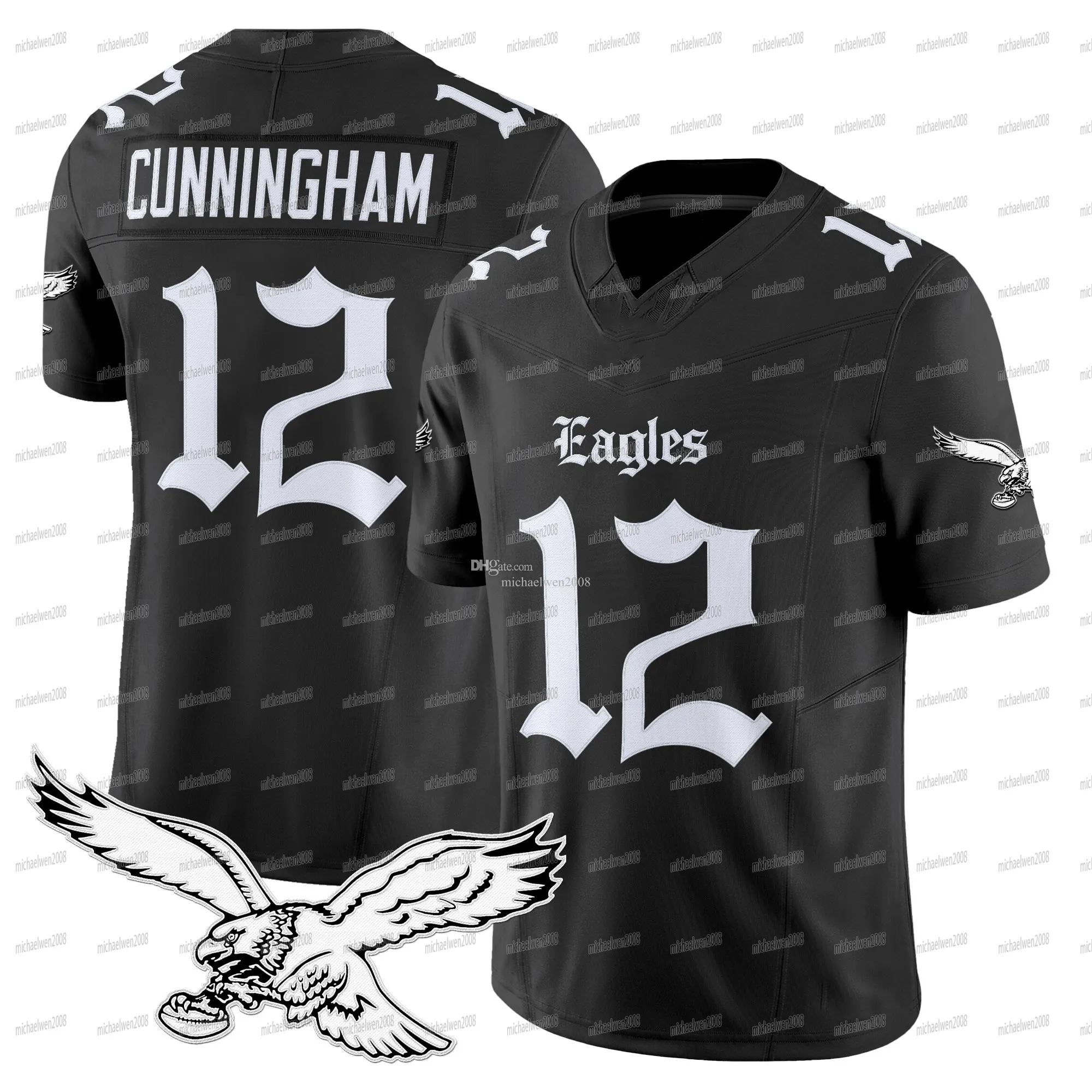 PhiladelphiaEagle 2025 Gothic Philly Football Jersey From