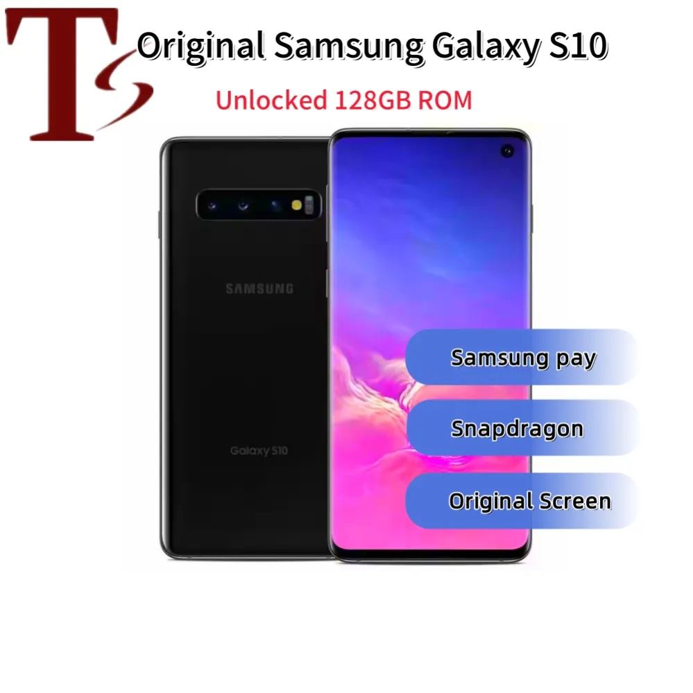 Samsung Galaxy S10 Unlocked Smartphone 6.1 Octa Core, 8GB RAM