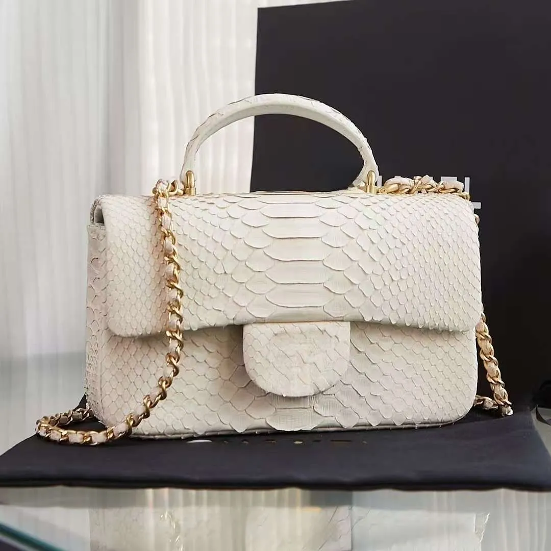 19A Mirror Luxury Python Skin Shoulder Bag Designer... From Seacthooid ...
