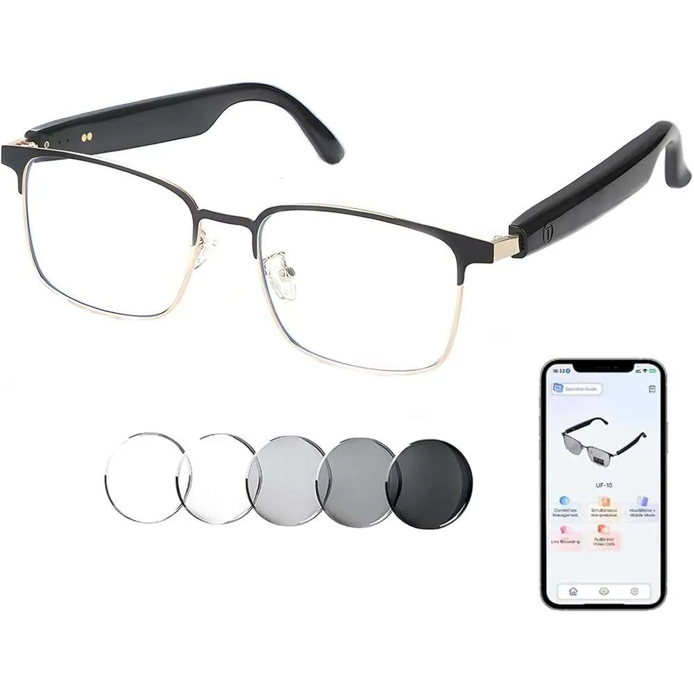 Lunettes De Traduction Intelligentes – Filtre De Lumière Bleue
