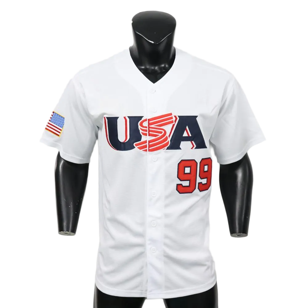 USA Baseball Jersey 2025 2026 WBC Aaron Judge, Harper, Betts, Witt