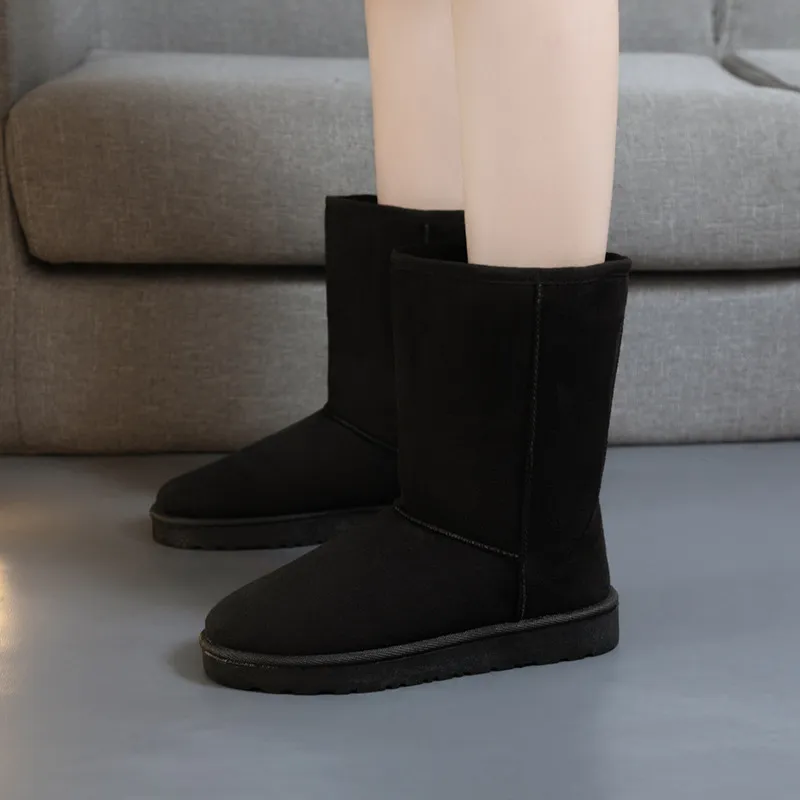 Women's Comfortable Warm Fleece Lined Hiking Boots Non-slip_voghion.com