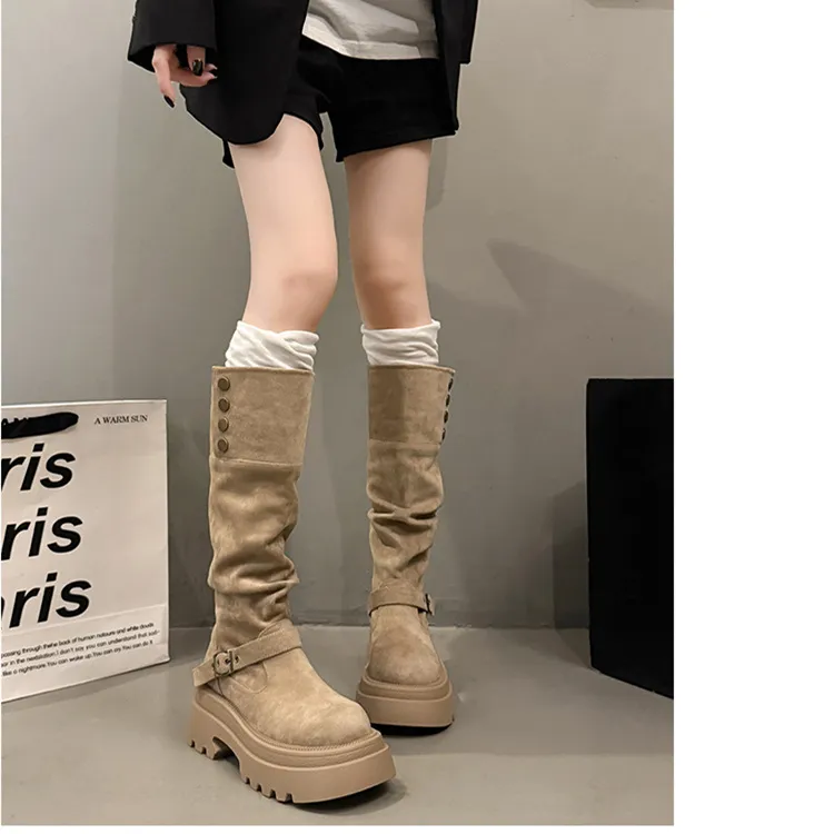 new Free Delivery Designer Woman Martin Comfortable Warm Anti Slip And Wear Resistant Boots_desvips.com