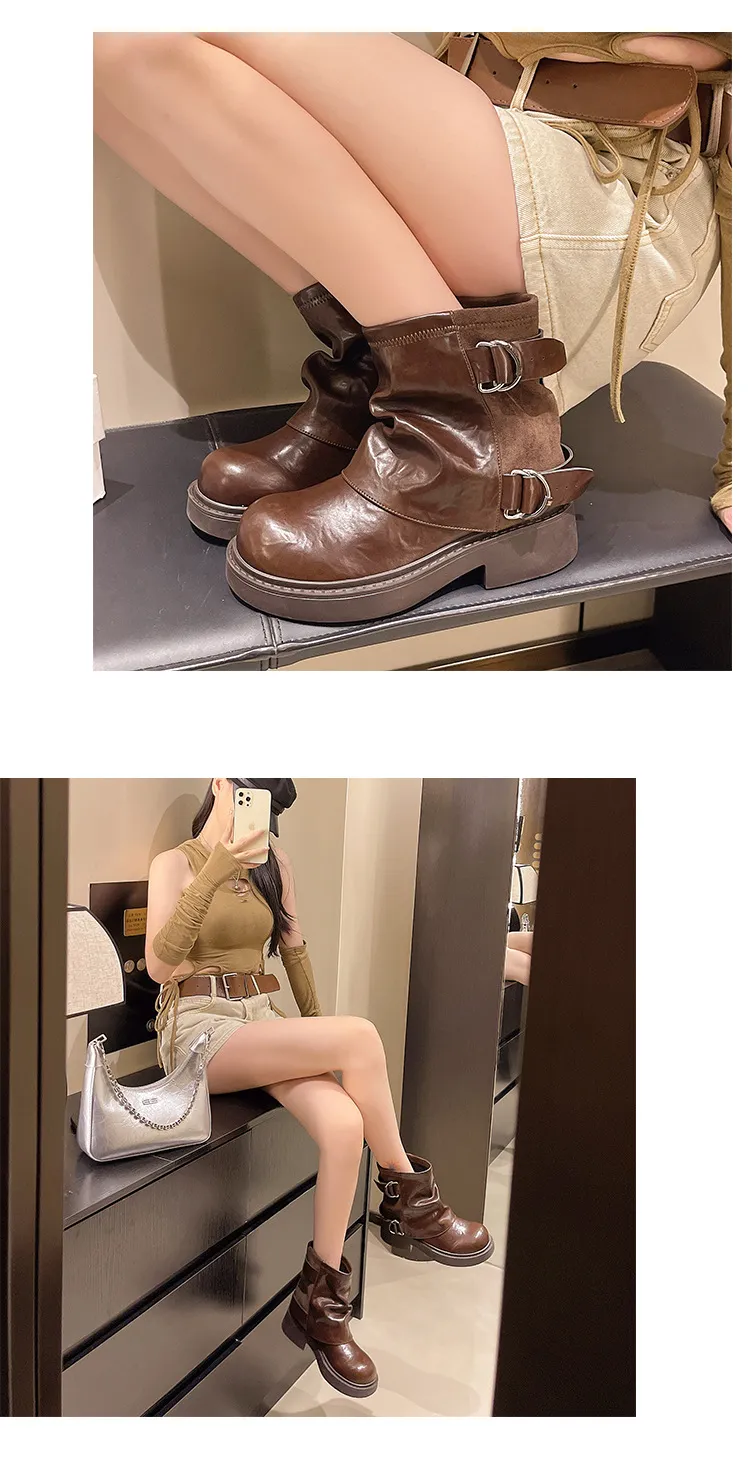Damen Wanderstiefel Aus Baumwolle Mit Warmfutter Für Den Outdoor_voghion.com