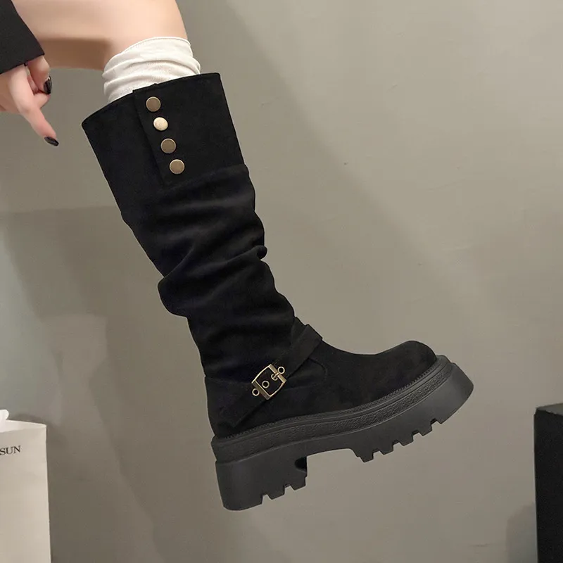 new Free Delivery Designer Woman Martin Comfortable Warm Anti Slip And Wear Resistant Boots_desvips.com