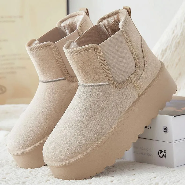 Free Delivery Designer Woman Short Low Cut Wear Resistant And Non Slip Casual Boots_voghion.com