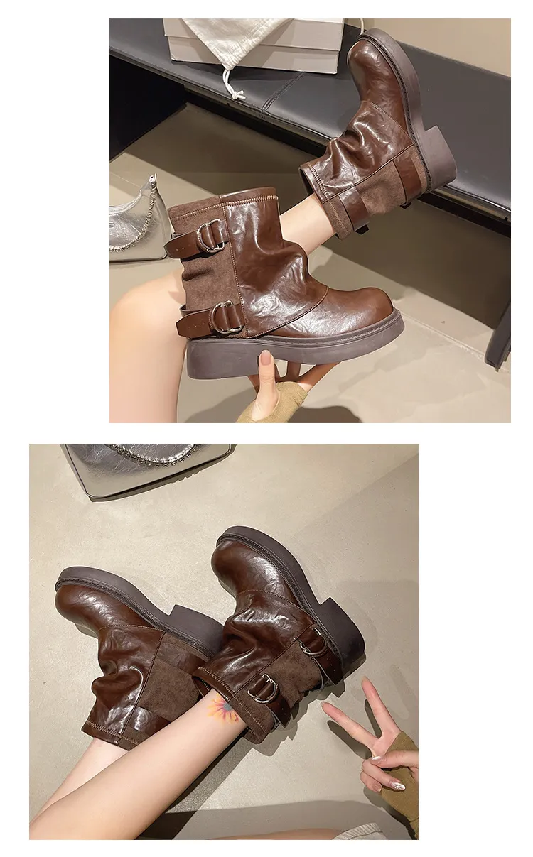 Damen Wanderstiefel Aus Baumwolle Mit Warmfutter Für Den Outdoor_voghion.com